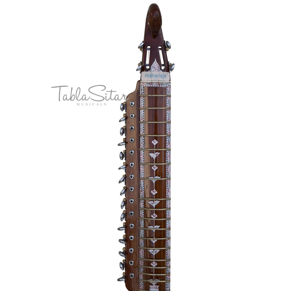 MAHARAJA Special Peacock Esraj, Special Bow, Tun Wood - AJH