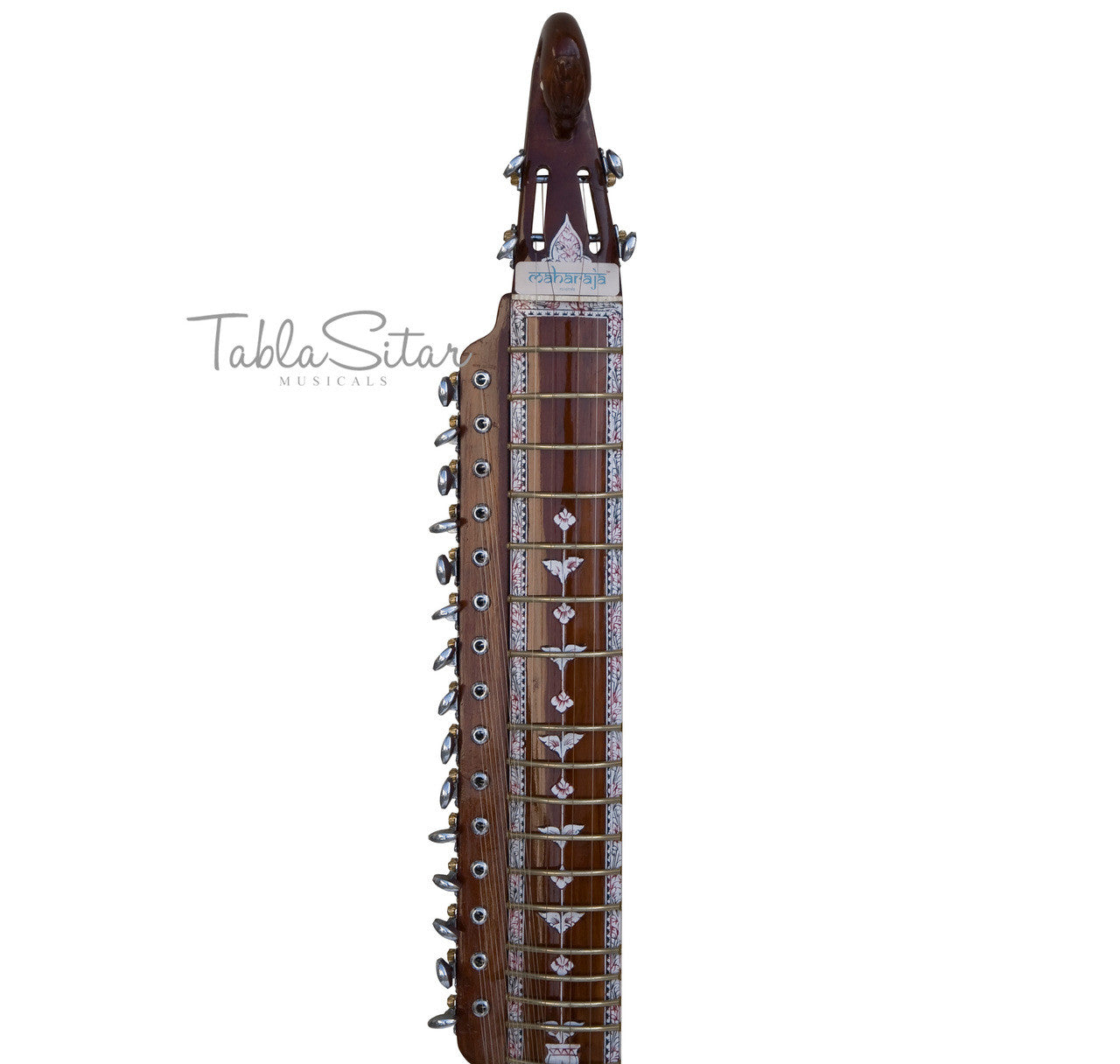 MAHARAJA Special Peacock Esraj, Special Bow, Tun Wood - AJH