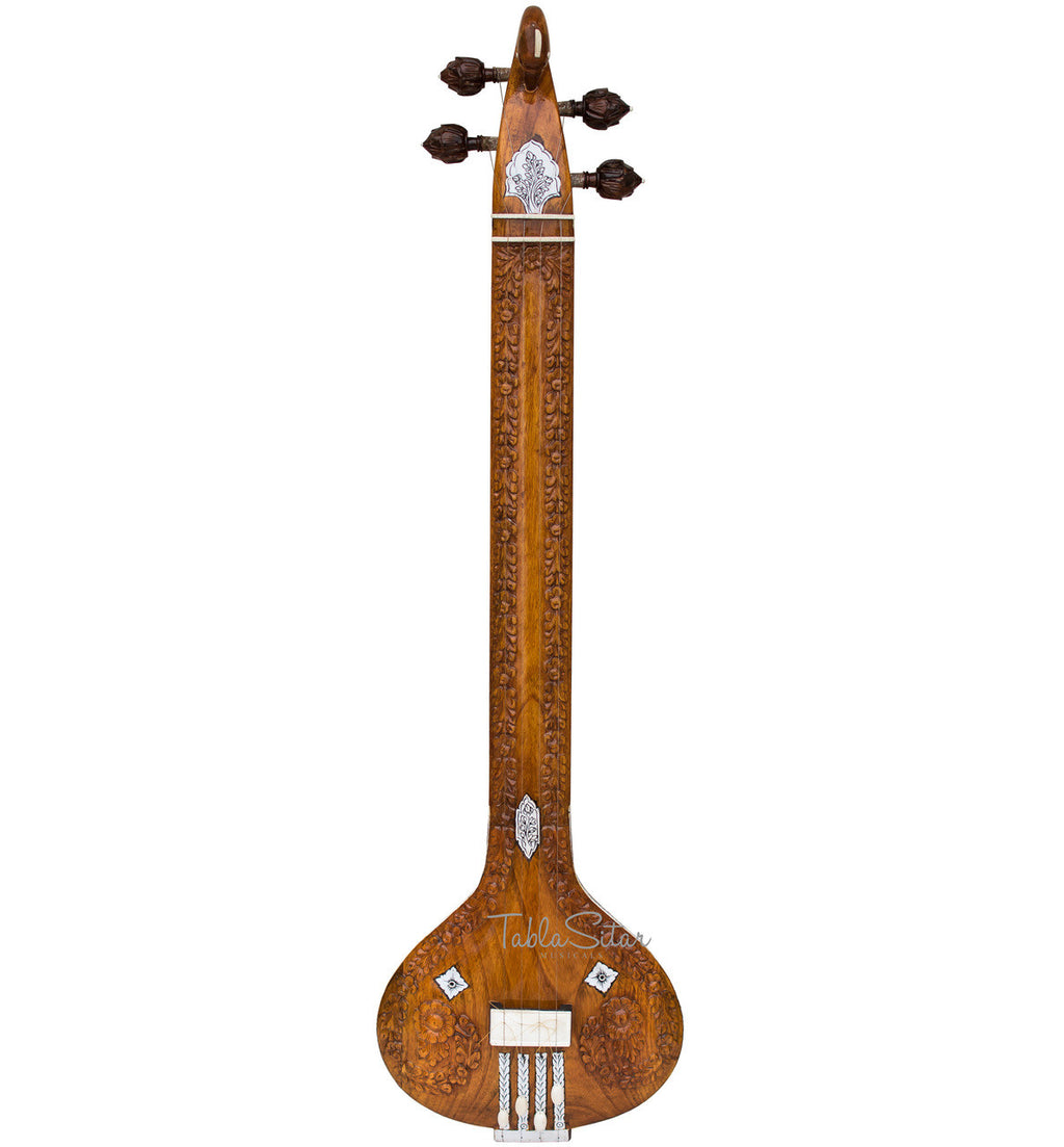 MAHARAJA Peacock Tanpuri, Carving, 4 Strings, Tanpura/Tambura AJJ