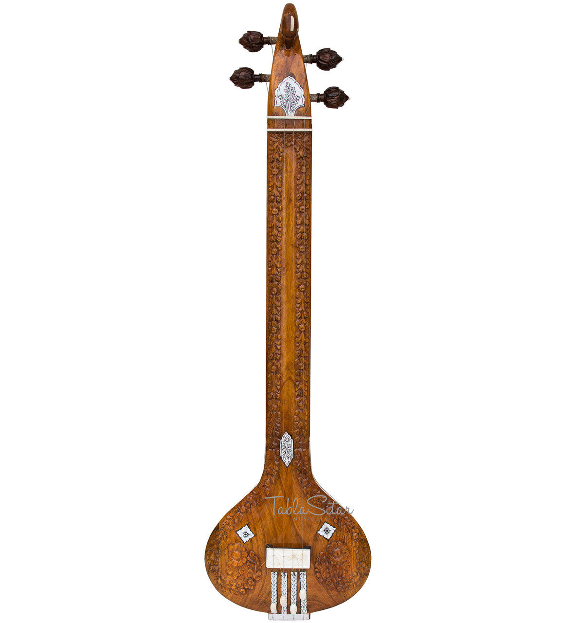 MAHARAJA Peacock Tanpuri, Carving, 4 Strings, Tanpura/Tambura AJJ