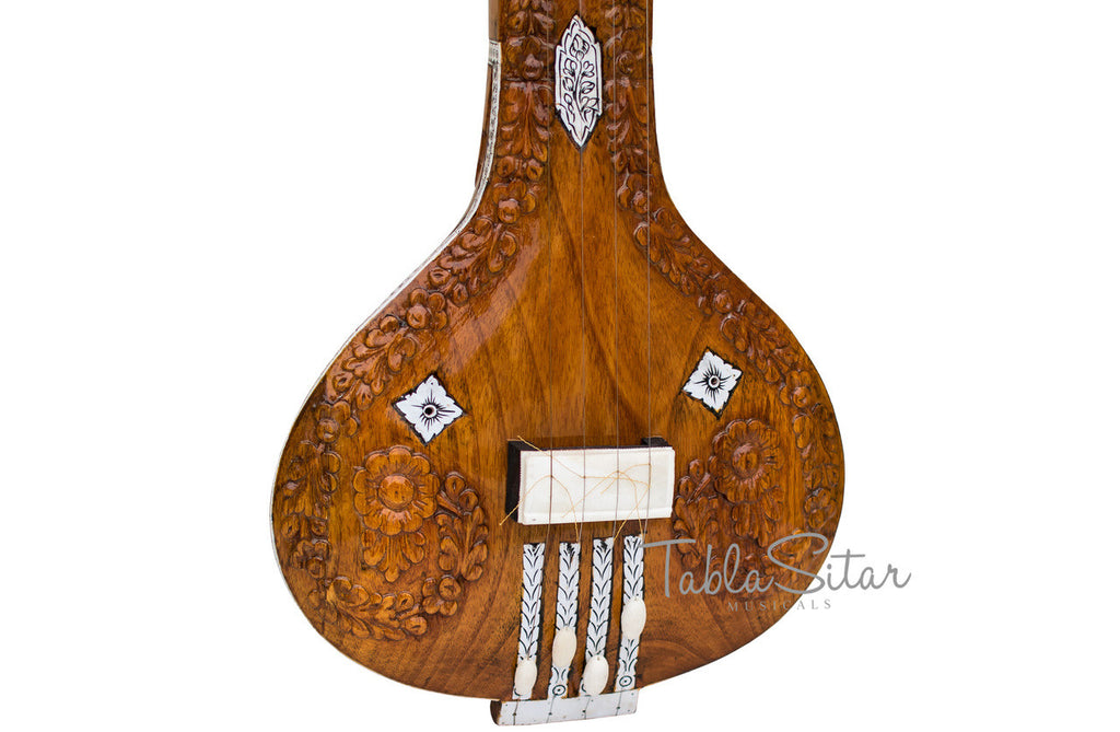 MAHARAJA Peacock Tanpuri, Carving, 4 Strings, Tanpura/Tambura AJJ