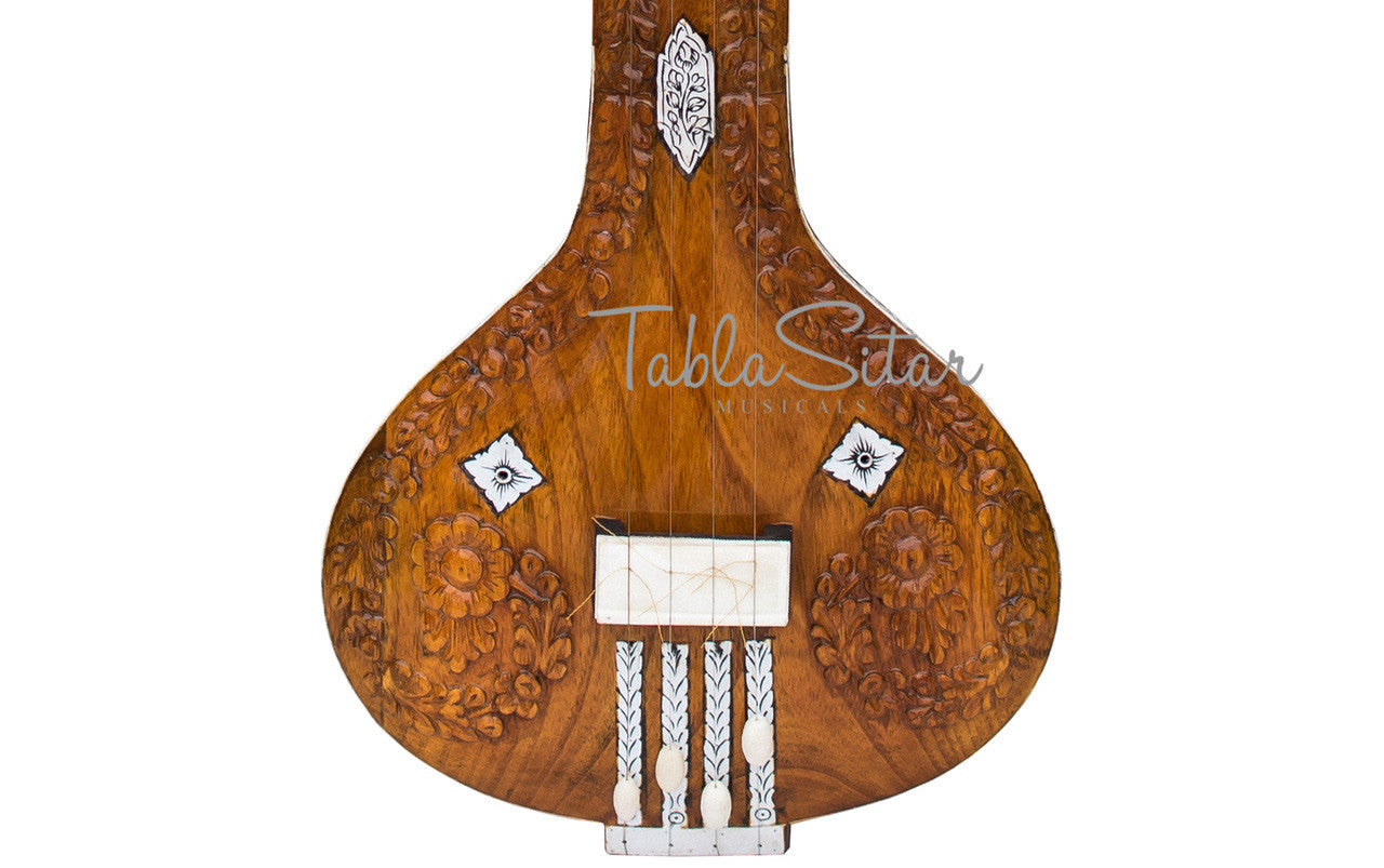MAHARAJA Peacock Tanpuri, Carving, 4 Strings, Tanpura/Tambura AJJ