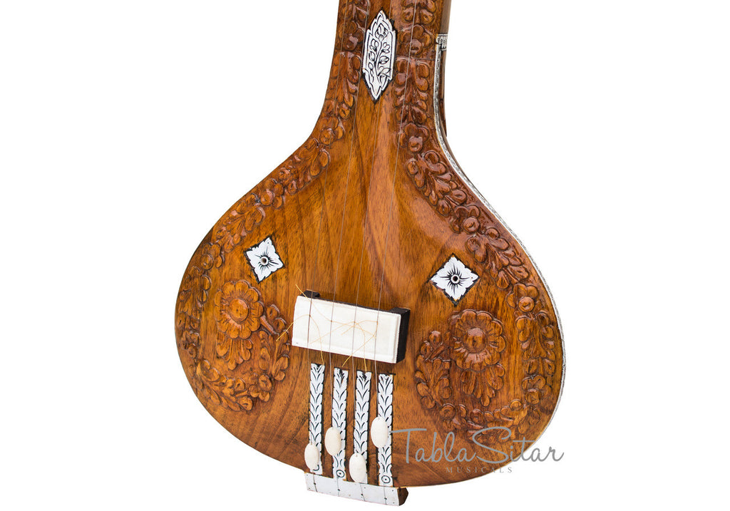 MAHARAJA Peacock Tanpuri, Carving, 4 Strings, Tanpura/Tambura AJJ