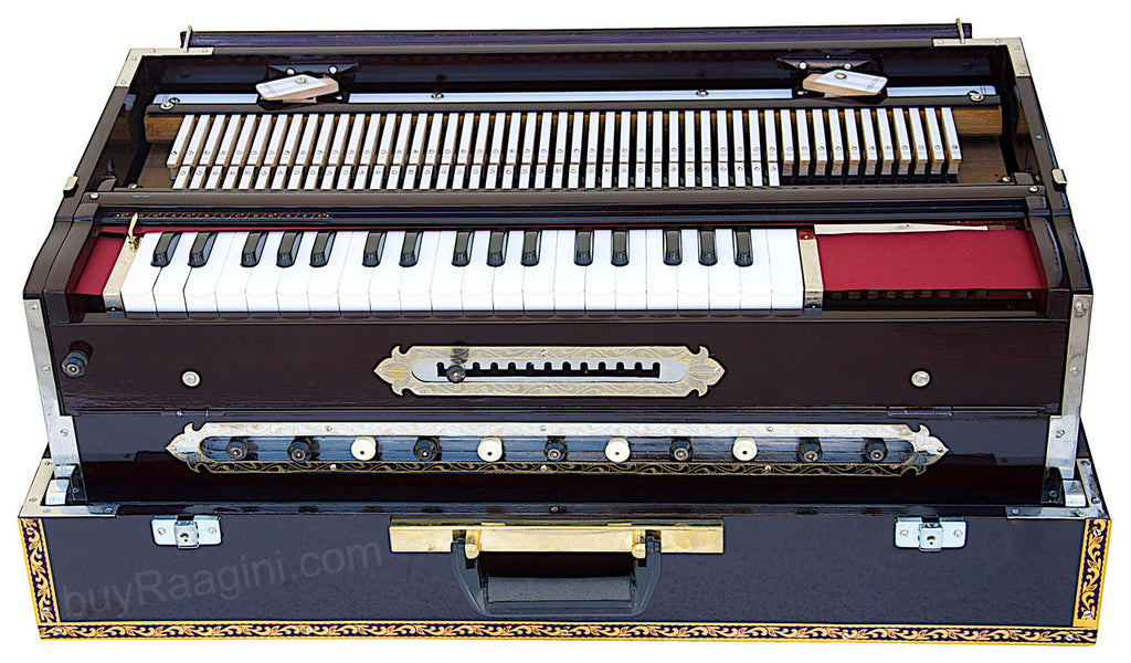 Paul & Co. Harmonium, Teak Wood 4 Reeds (BMMF), 13 Scales, 11 Stop FBD