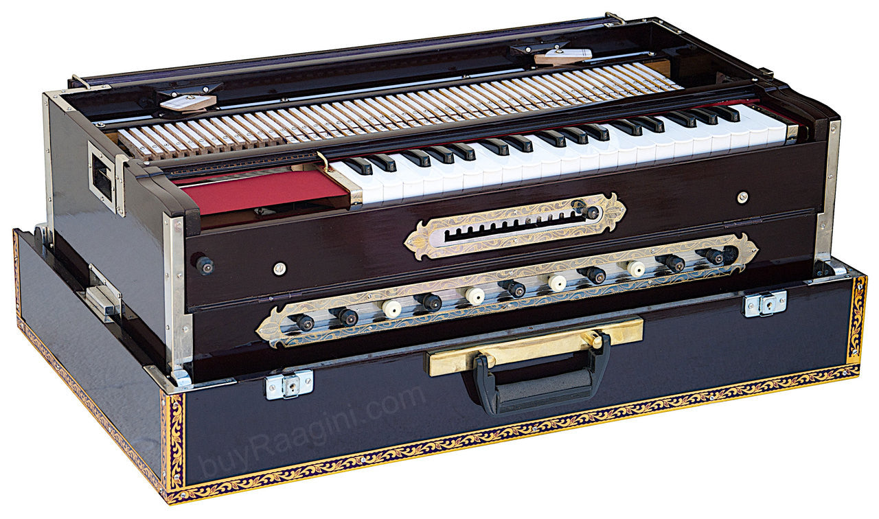 Paul & Co. Harmonium, Teak Wood 4 Reeds (BMMF), 13 Scales, 11 Stop FBD