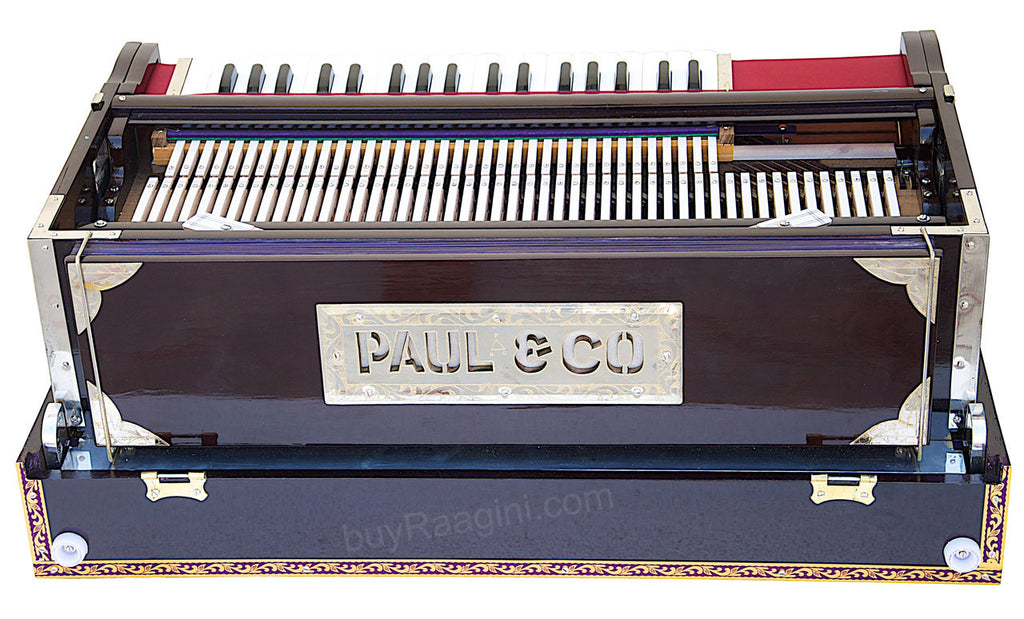 Paul & Co. Harmonium, Teak Wood 4 Reeds (BMMF), 13 Scales, 11 Stop FBD