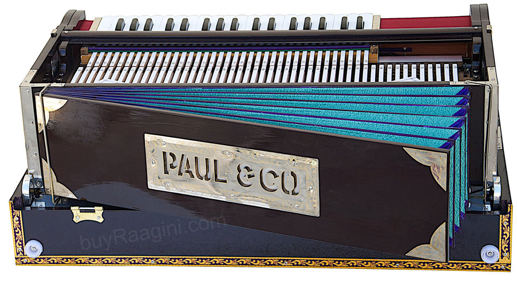 Paul & Co. Harmonium, Teak Wood 4 Reeds (BMMF), 13 Scales, 11 Stop FBD