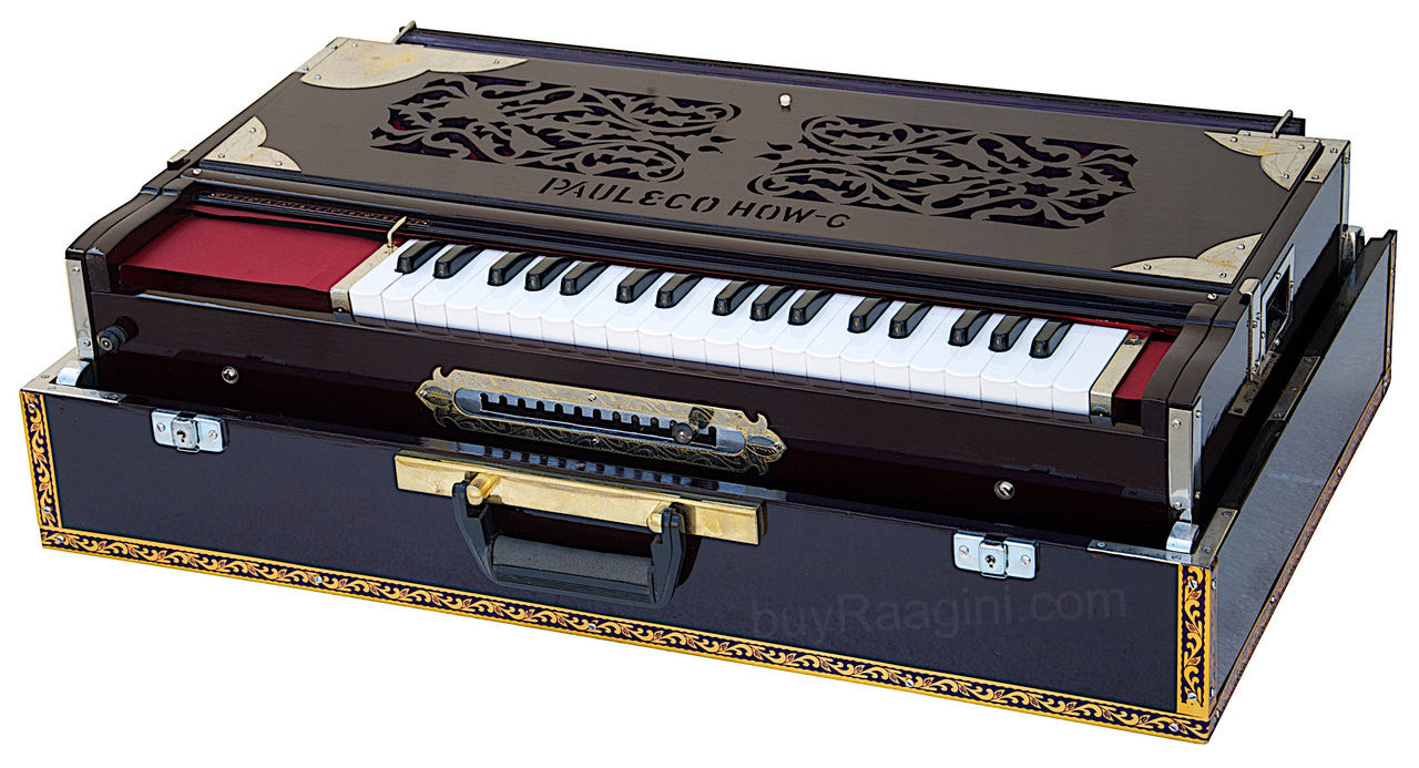 Paul & Co. Harmonium, Teak Wood 4 Reeds (BMMF), 13 Scales, 11 Stop FBD