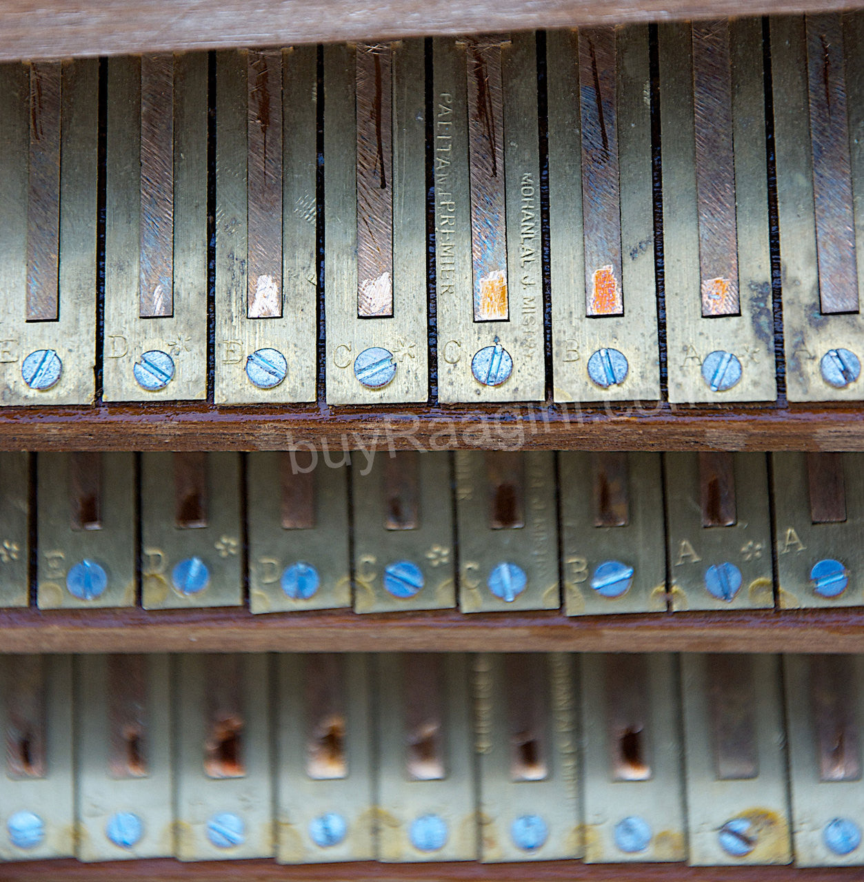 Paul & Co. Harmonium, Teak Wood 4 Reeds (BMMF), 13 Scales, 11 Stop FBD