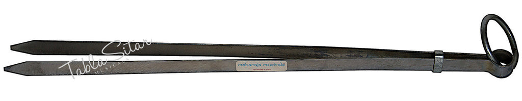 MAHARAJA Plane Steel Chimta/Chimpta - Musical Fire Tongs BBA