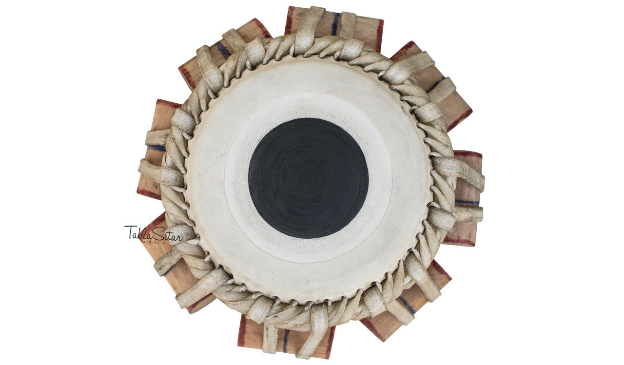 V VHATKAR Tabla, 4KG Brass Bayan, Shisham Dayan, Hammer, Cushions BBB