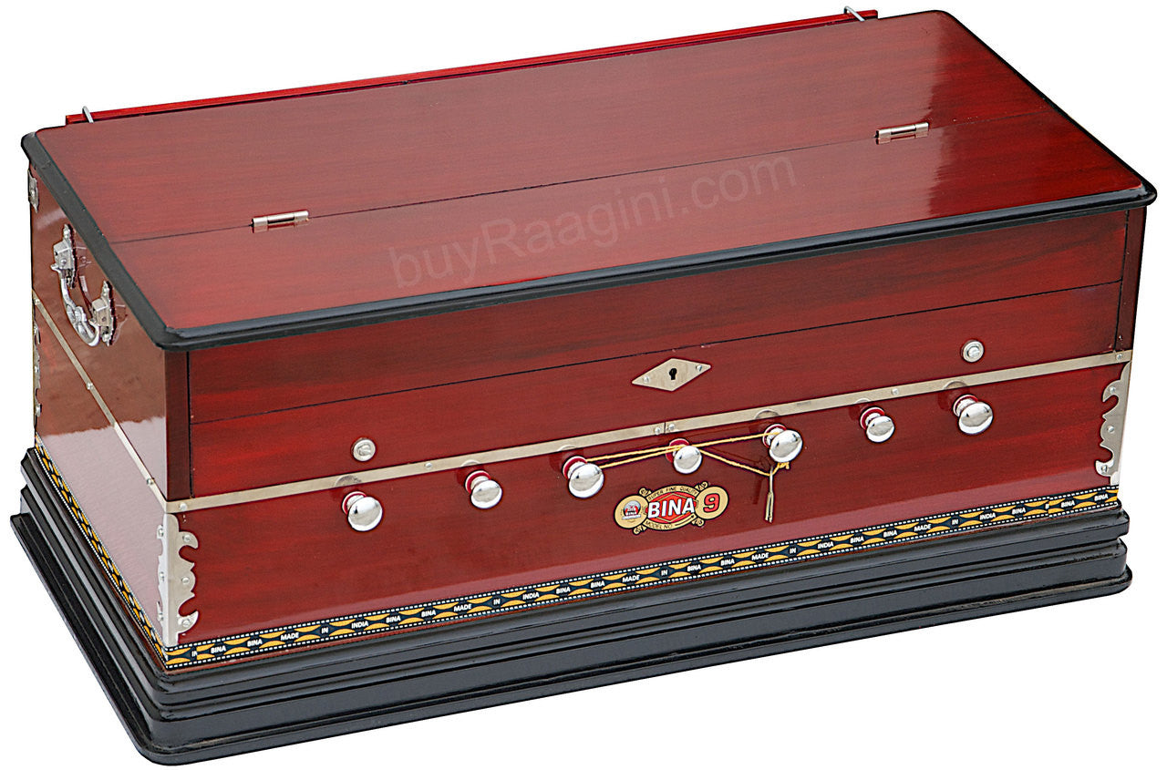 BINA NO. 9A Harmonium, 2 Reeds, 3.5 Octaves, 7 Stops, Coupler BCB