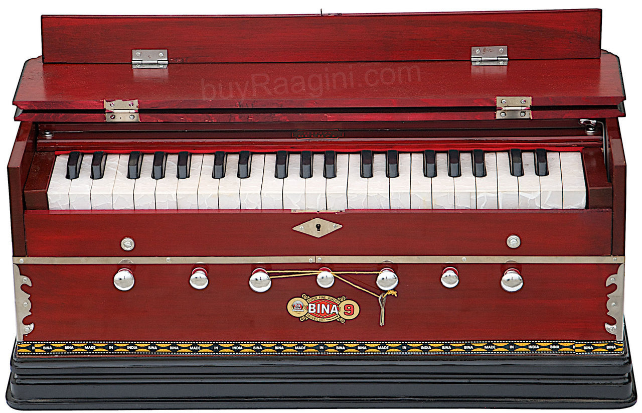 BINA NO. 9A Harmonium, 2 Reeds, 3.5 Octaves, 7 Stops, Coupler BCB