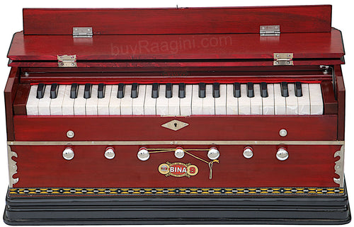 BINA NO. 9A Harmonium, 2 Reeds, 3.5 Octaves, 7 Stops, Coupler BCB
