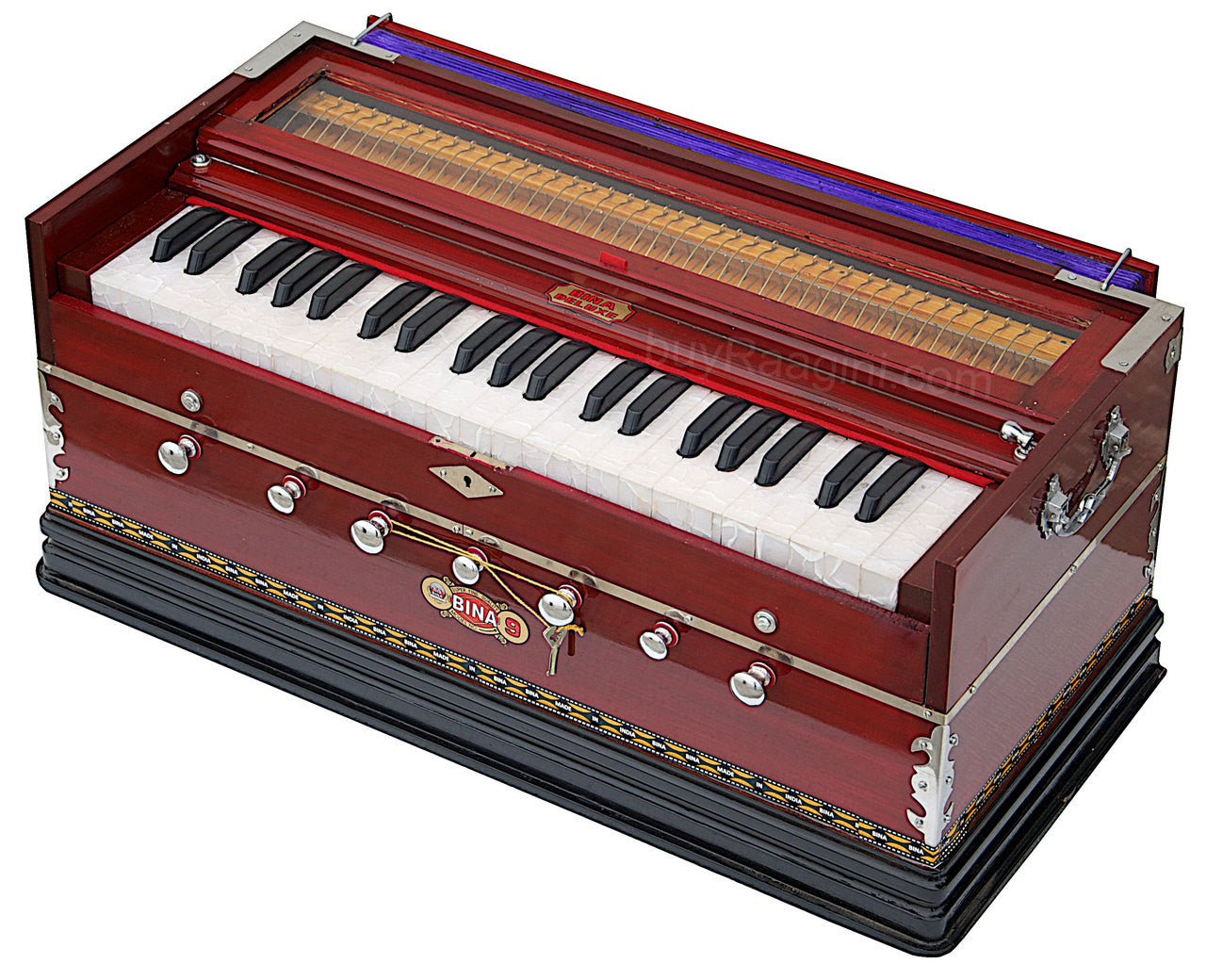 BINA NO. 9A Harmonium, 2 Reeds, 3.5 Octaves, 7 Stops, Coupler BCB