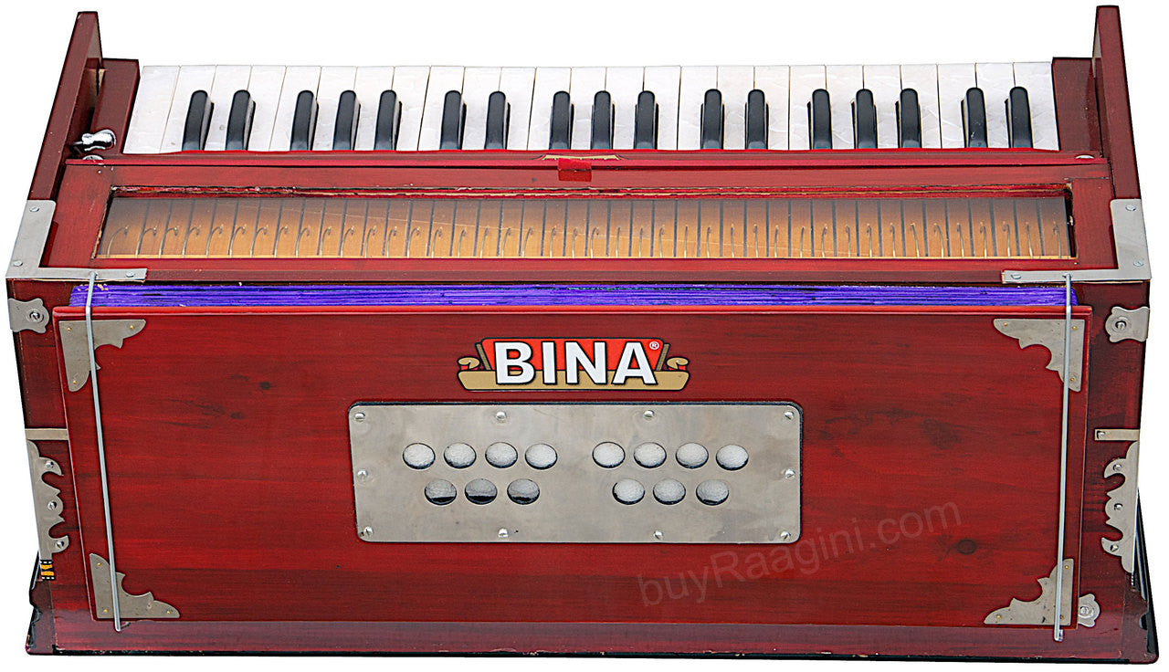 BINA NO. 9A Harmonium, 2 Reeds, 3.5 Octaves, 7 Stops, Coupler BCB