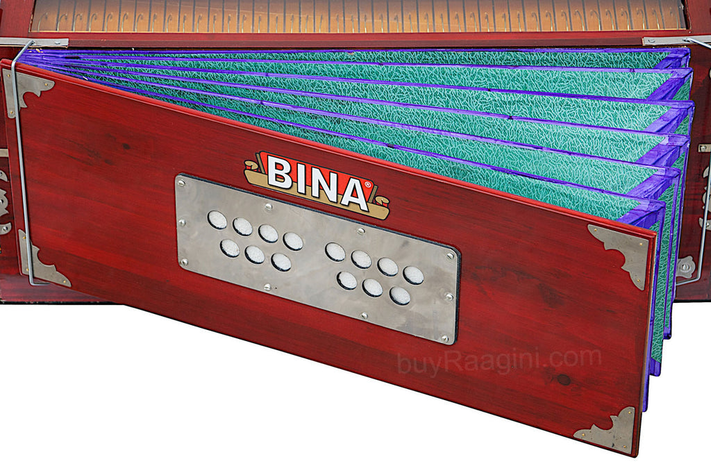 BINA NO. 9A Harmonium, 2 Reeds, 3.5 Octaves, 7 Stops, Coupler BCB