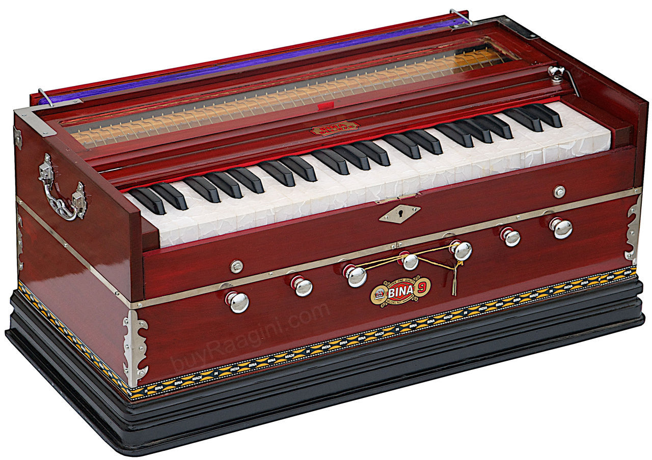 BINA NO. 9A Harmonium, 2 Reeds, 3.5 Octaves, 7 Stops, Coupler BCB