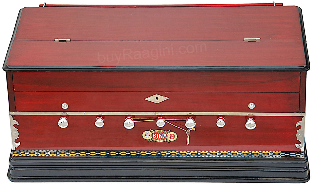 BINA NO. 9A Harmonium, 2 Reeds, 3.5 Octaves, 7 Stops, Coupler BCB