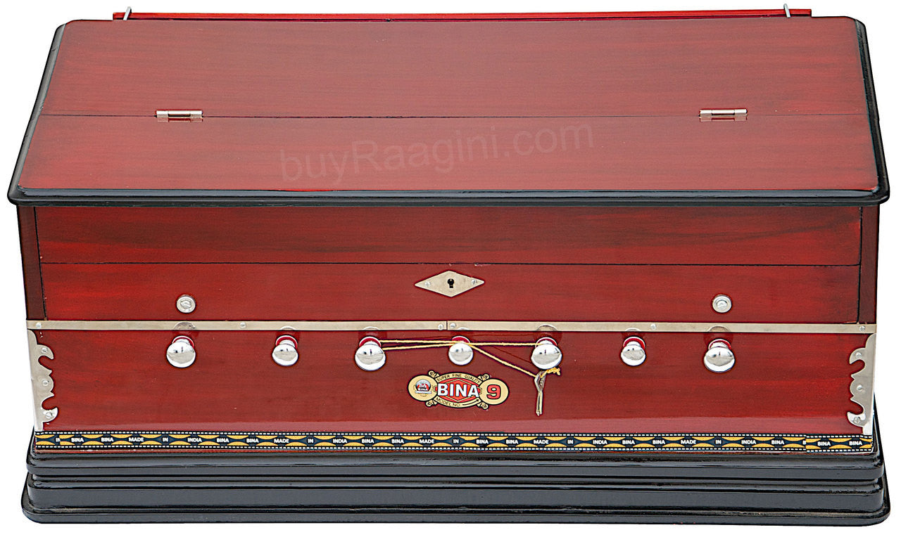 BINA NO. 9A Harmonium, 2 Reeds, 3.5 Octaves, 7 Stops, Coupler BCB