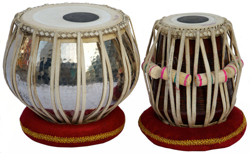 AKBAR MIAN & BROS Standard Tabla, 4Kg Copper Bayan, Sheesham Dayan BFA