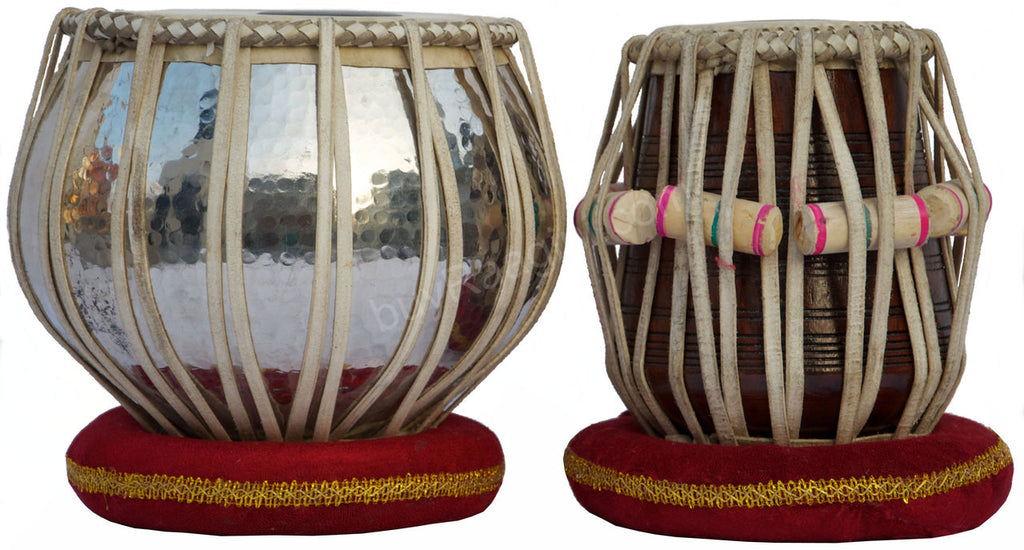 AKBAR MIAN & BROS Standard Tabla, 4Kg Copper Bayan, Sheesham Dayan BFA