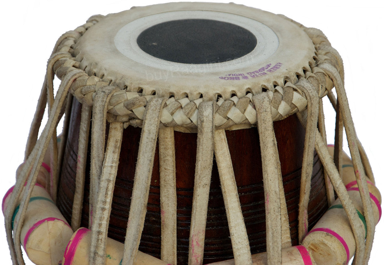 AKBAR MIAN & BROS Standard Tabla, 4Kg Copper Bayan, Sheesham Dayan BFA