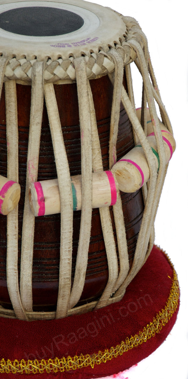 AKBAR MIAN & BROS Standard Tabla, 4Kg Copper Bayan, Sheesham Dayan BFA