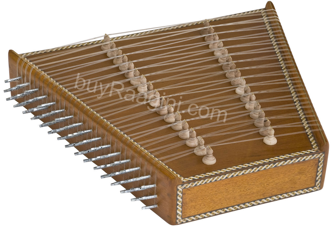 MAHARAJA Classical Indian Santoor/Santur, 31 Notes, 93 Strings BIF