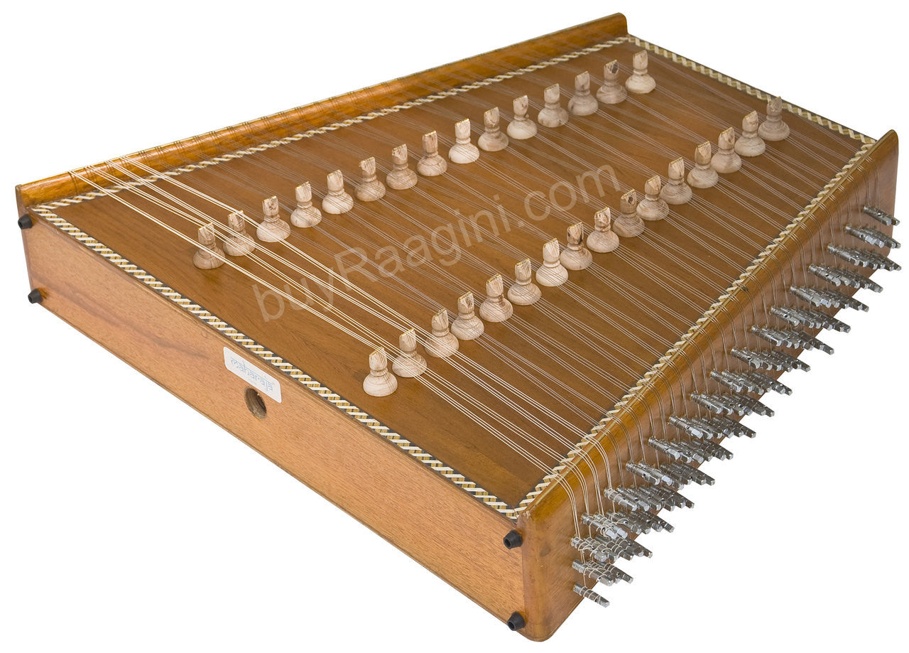 MAHARAJA Classical Indian Santoor/Santur, 31 Notes, 93 Strings BIF