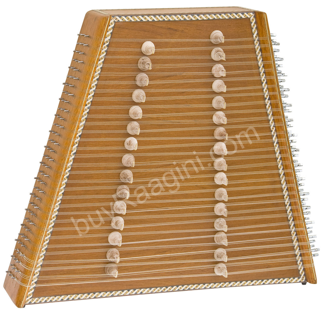 MAHARAJA Classical Indian Santoor/Santur, 31 Notes, 93 Strings BIF
