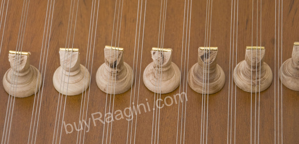 MAHARAJA Classical Indian Santoor/Santur, 31 Notes, 93 Strings BIF