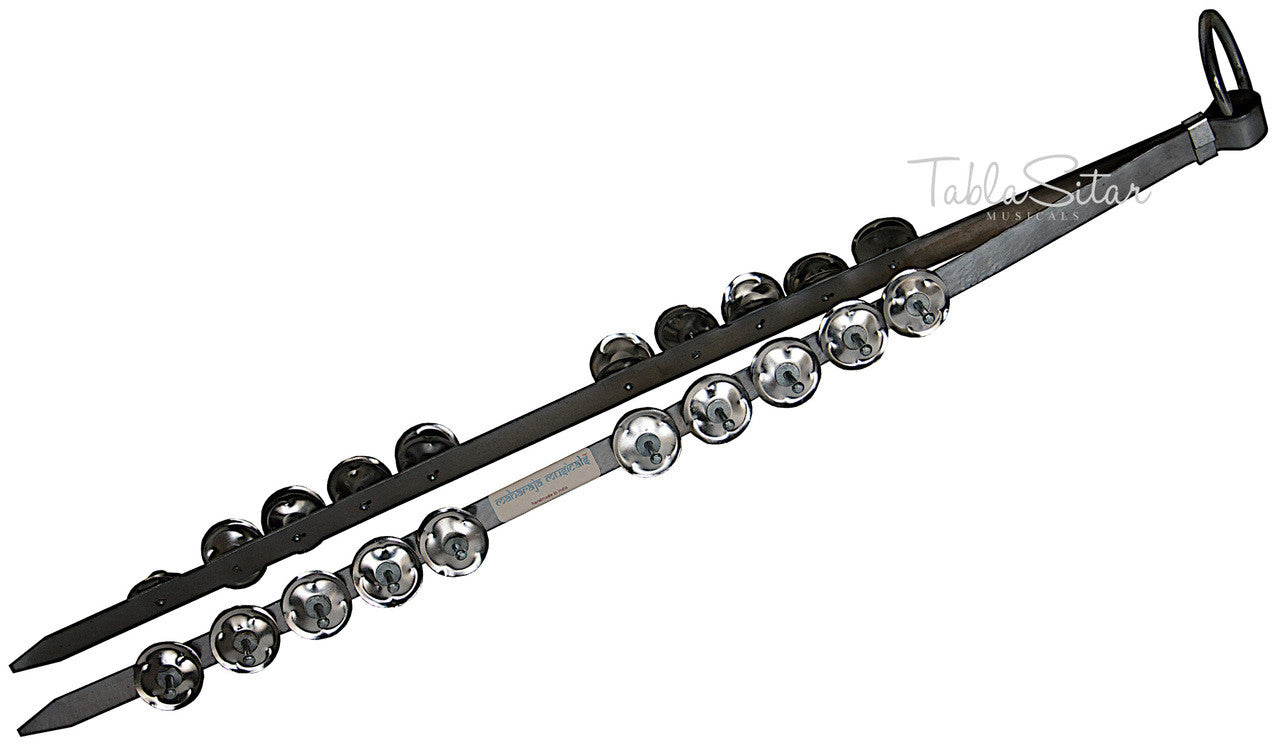 MAHARAJA Steel Chimta/Chimpta - Musical Fire Tongs, 20 Jingles BJA