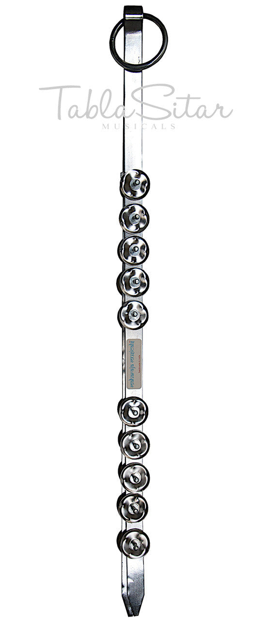 MAHARAJA Steel Chimta/Chimpta - Musical Fire Tongs, 20 Jingles BJA