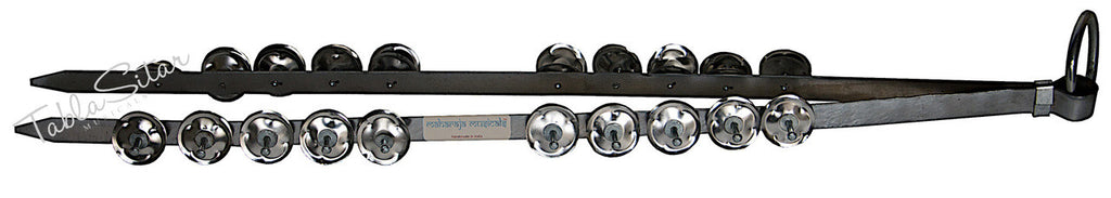 MAHARAJA Steel Chimta/Chimpta - Musical Fire Tongs, 20 Jingles BJA
