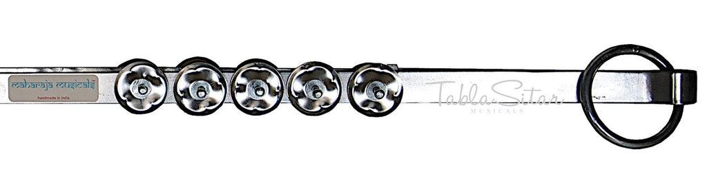 MAHARAJA Steel Chimta/Chimpta - Musical Fire Tongs, 20 Jingles BJA