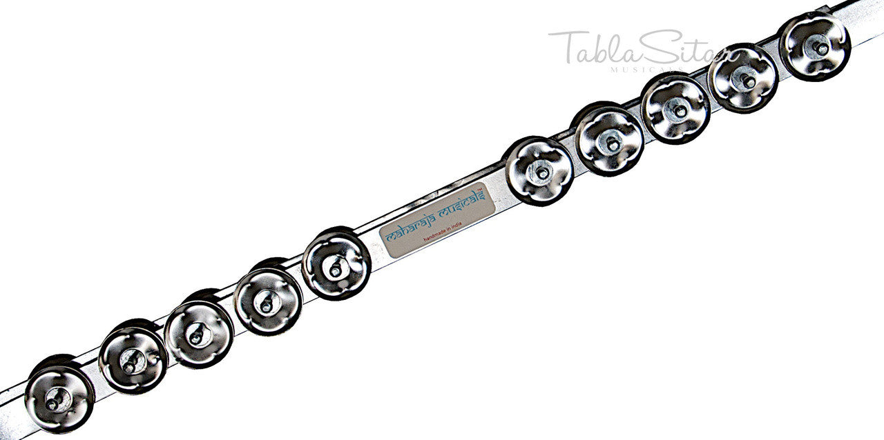 MAHARAJA Steel Chimta/Chimpta - Musical Fire Tongs, 20 Jingles BJA