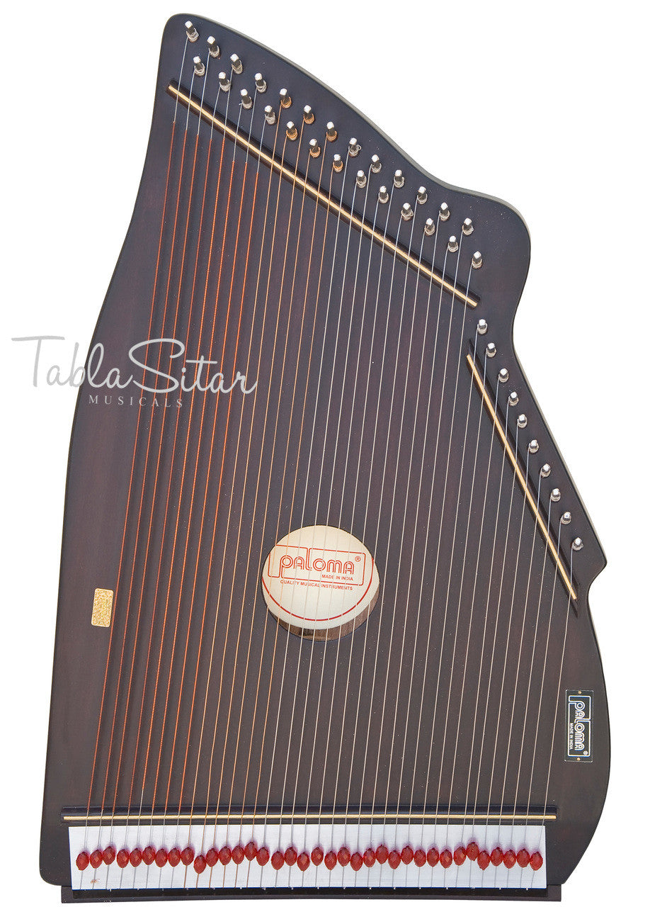 PALOMA Swarmandal, Dark Color, Tun Wood - BJE