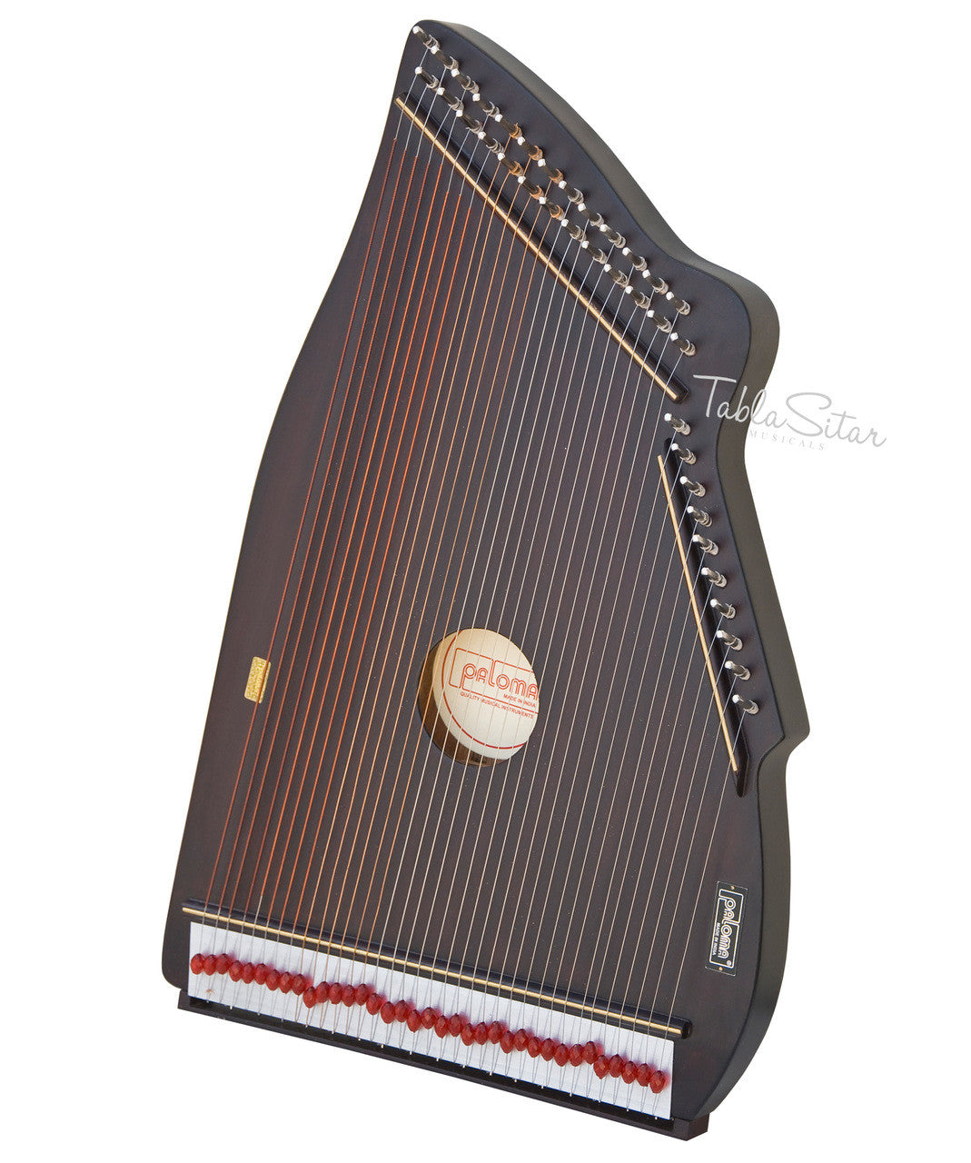 PALOMA Swarmandal, Dark Color, Tun Wood - BJE