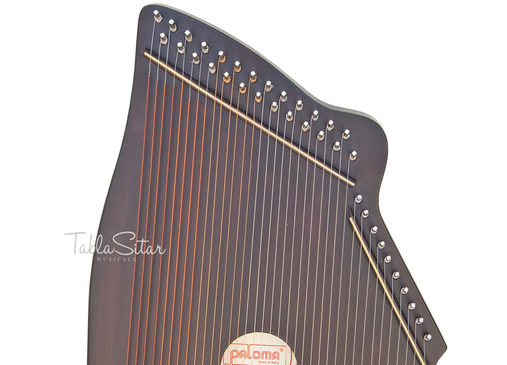 PALOMA Swarmandal, Dark Color, Tun Wood - BJE
