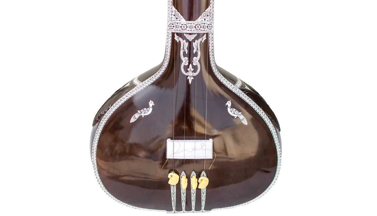 Monoj K Sardar Tanpura, Female, 4 Strings, Dark Color, Tambura - BJI