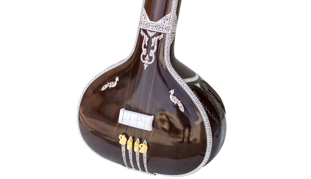 Monoj K Sardar Tanpura, Female, 4 Strings, Dark Color, Tambura - BJI
