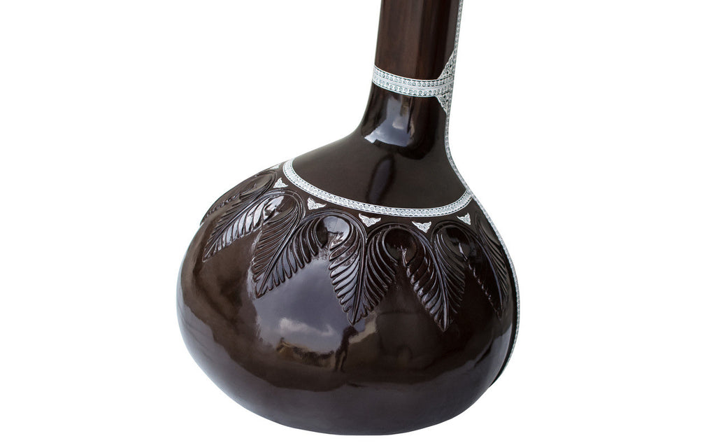 Monoj K Sardar Tanpura, Female, 4 Strings, Dark Color, Tambura - BJI