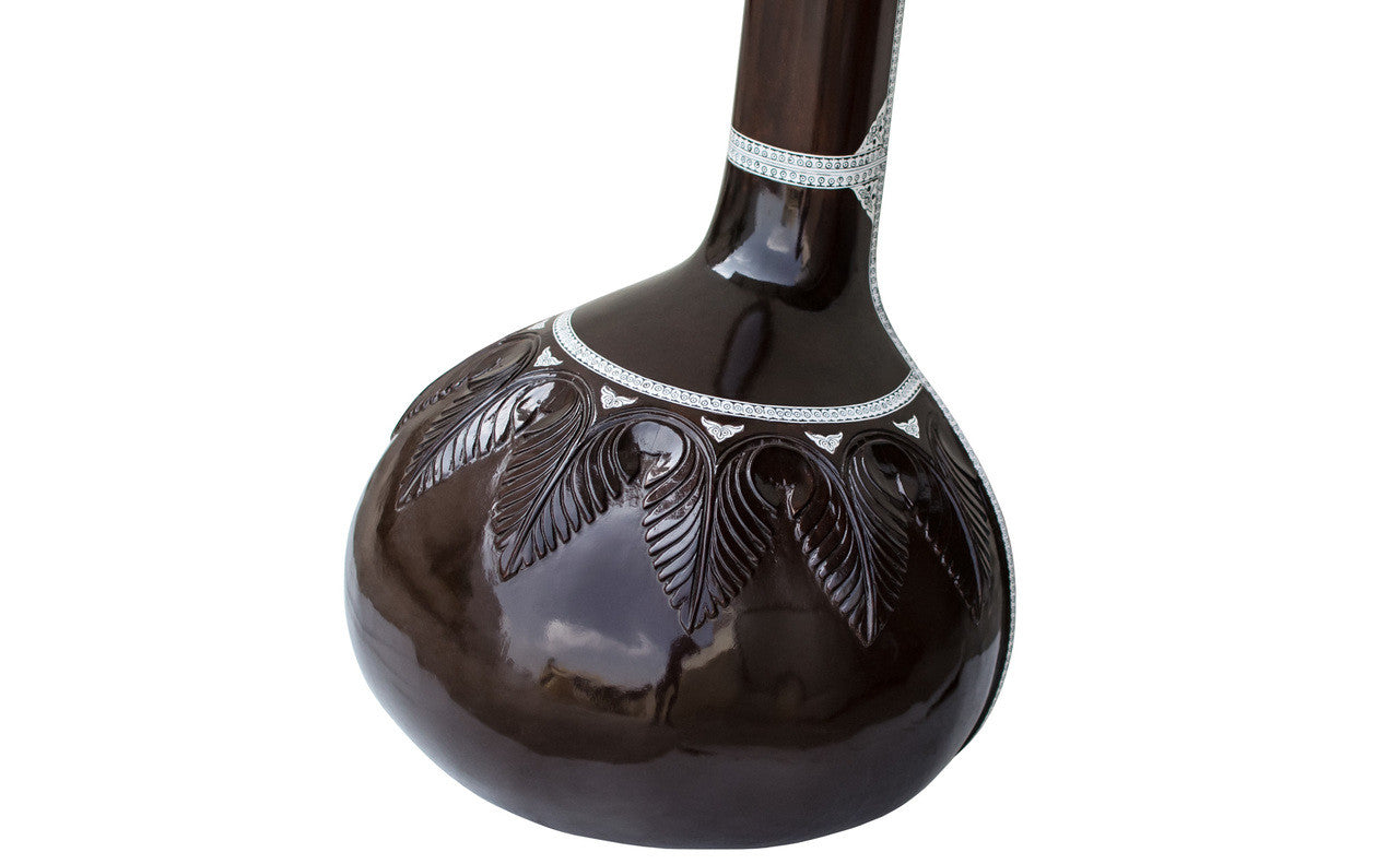 Monoj K Sardar Tanpura, Female, 4 Strings, Dark Color, Tambura - BJI