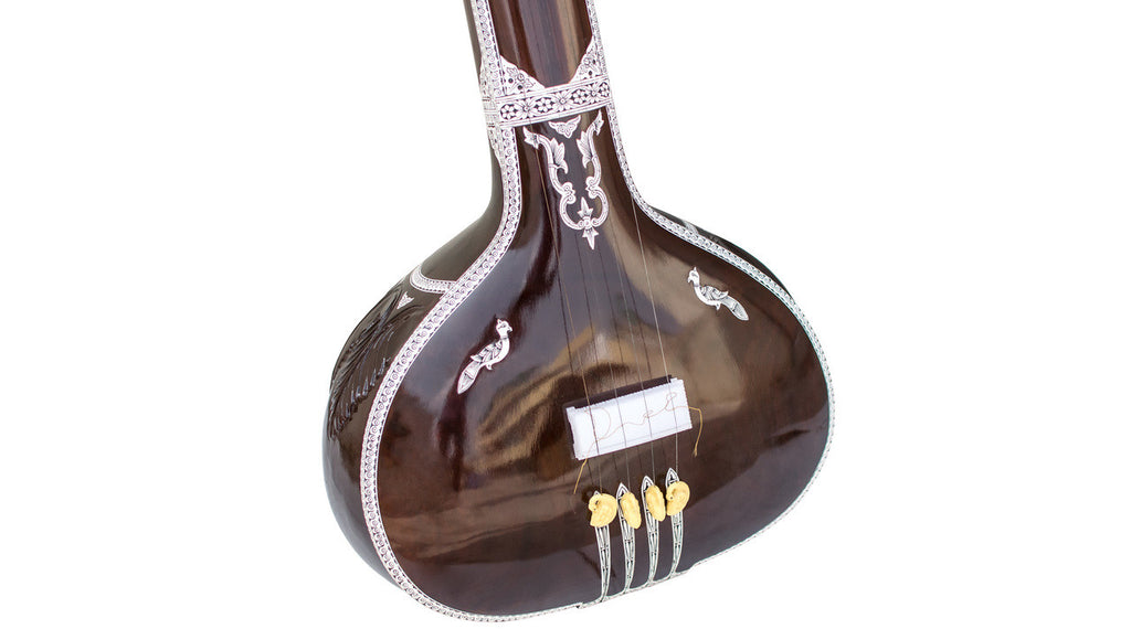Monoj K Sardar Tanpura, Female, 4 Strings, Dark Color, Tambura - BJI
