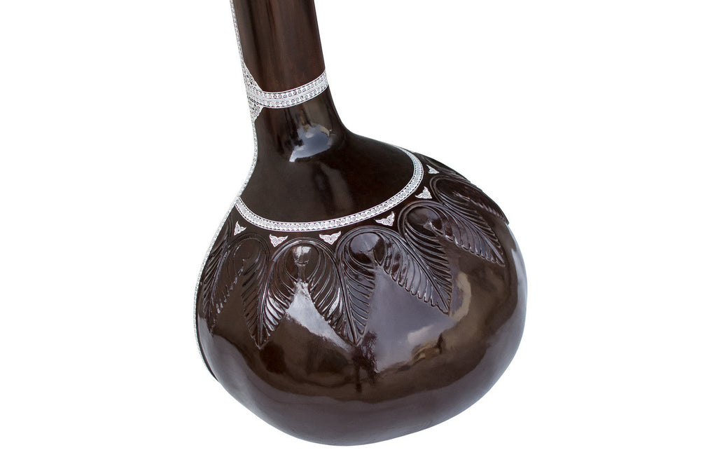 Monoj K Sardar Tanpura, Female, 4 Strings, Dark Color, Tambura - BJI