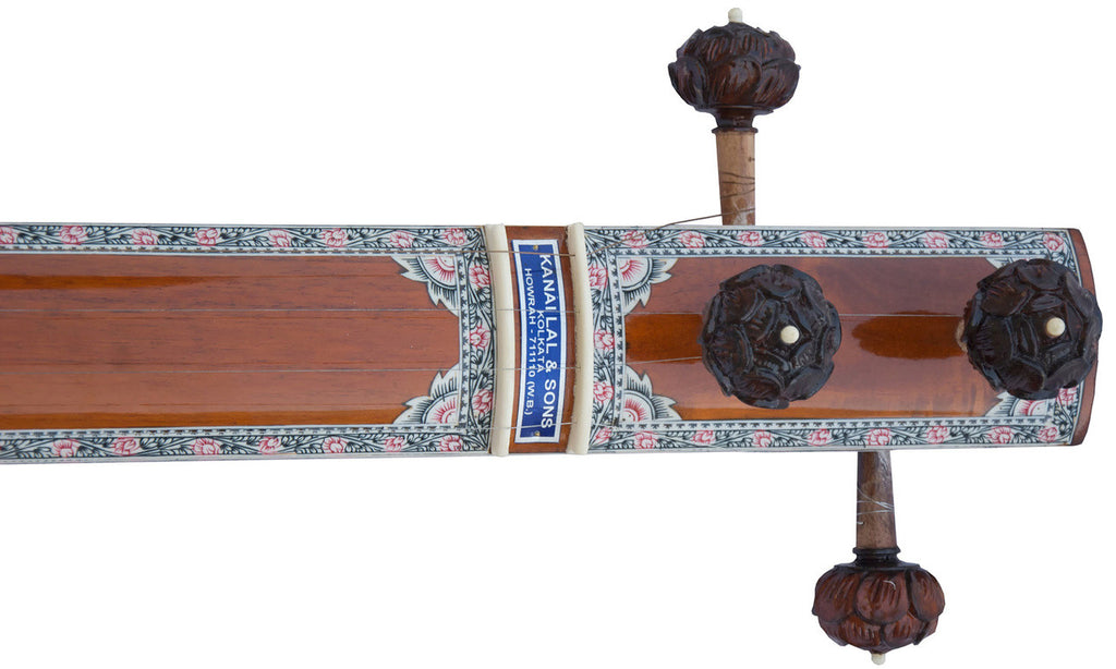 Kanai Lal & Sons Tanpura, Female, 4 Strings, Fiber Case (Tambura) CAD