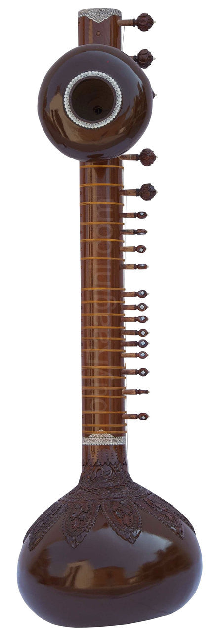 Kanai Lal Sitar, Ravi Shankar, Manipuri, Double Tumba, Fiber Case CAE
