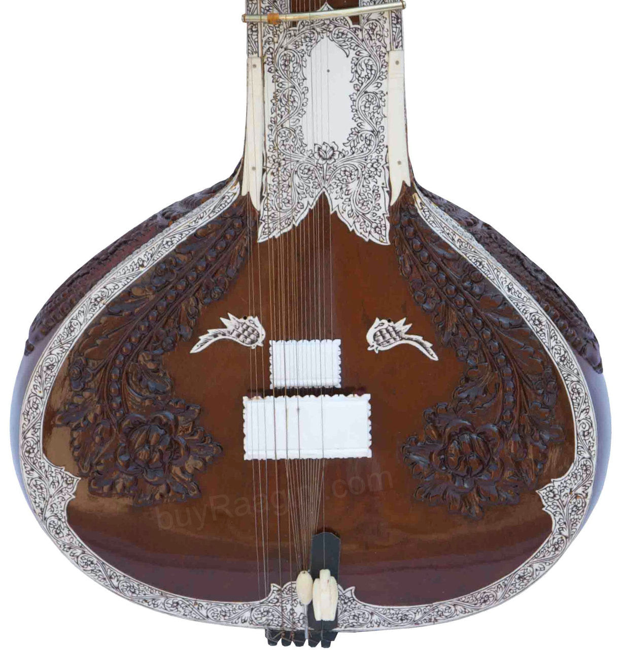 Kanai Lal Sitar, Ravi Shankar, Manipuri, Double Tumba, Fiber Case CAE