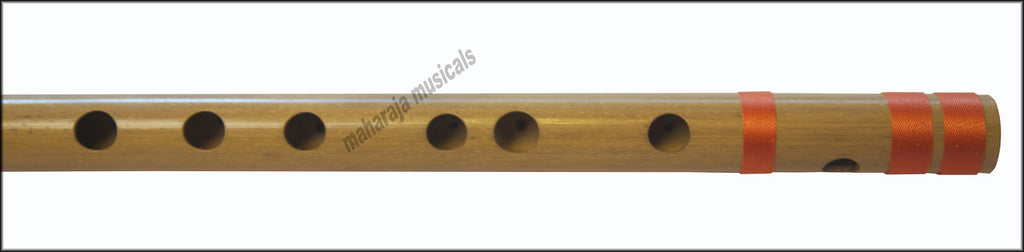 MAHARAJA Bansuri Scale C Sharp Small 9 Inch, Indian Bamboo Flute CFB